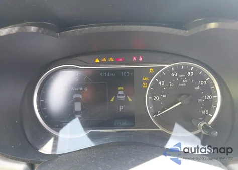 2021 Nissan Versa Sv Xtronic Cvt z USA, uszkodzony, nr VIN 3N1CN8EV0ML834153